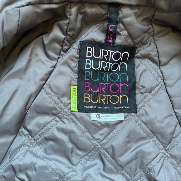 Burton Penelope Ski Snowboard Snow jacket xs light purple - Picture 10 of 11
